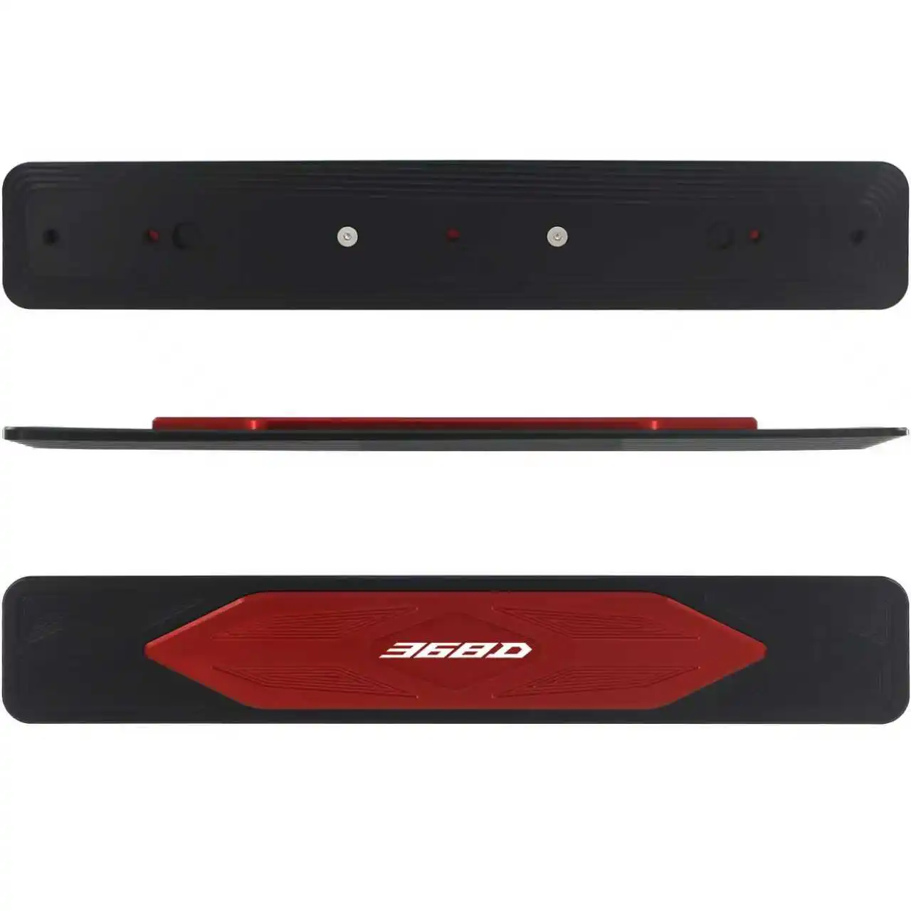 Multi-Color Anodized Exhaust Decoration Cover for ZONTES 368G/D/M/E/K Stylish Protective Shell Black/Titanium/Red/Silver/Blue
