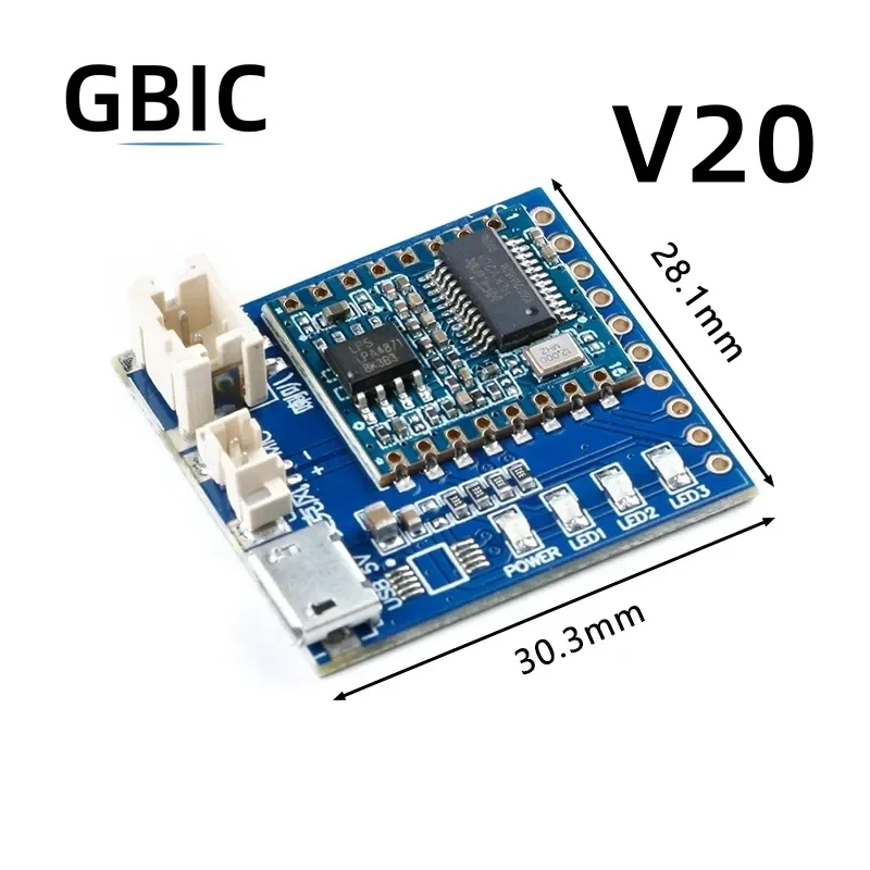 V20 AI ذكي غير متصل وحدة التعرف على الصوت V20 الصوت إنترنت الأشياء وحدة IOT التحكم الصوتي