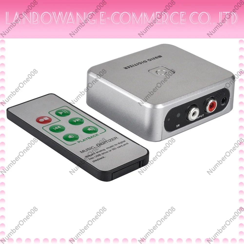 Excellent! Music Digitizer Audio Capture Recorder Box Convert Old Analog Music to MP3 Support USB Drive or SD Card