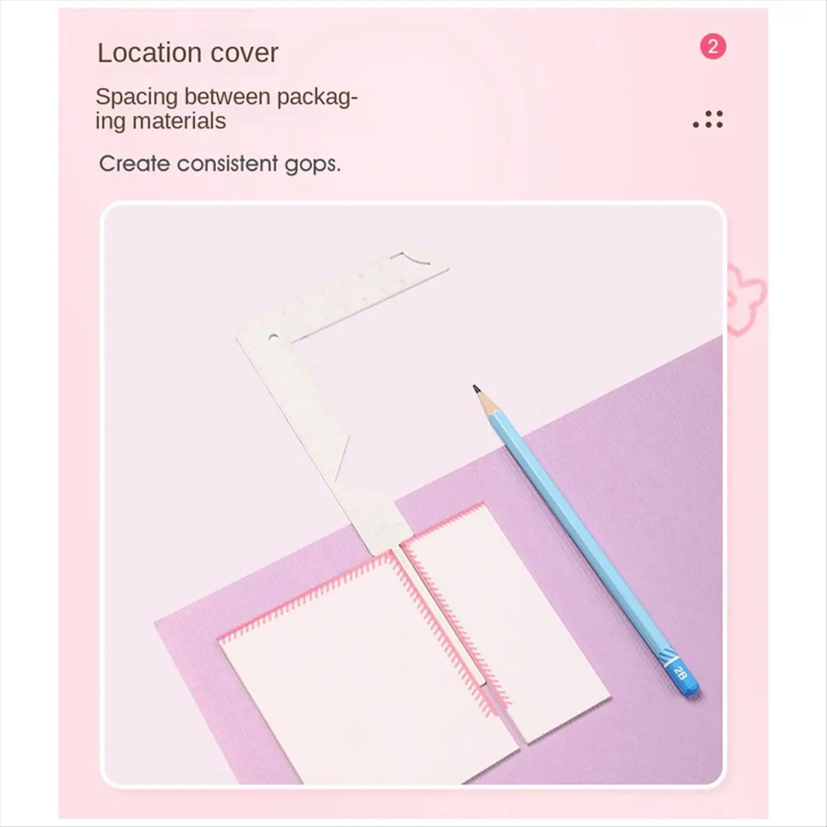 【Measuring】 5-In-1 Book Cover Guide Stainless Steel Metal Bookbinding Cover Tool for Scribe Marking Album Notebook Gauge Ruler