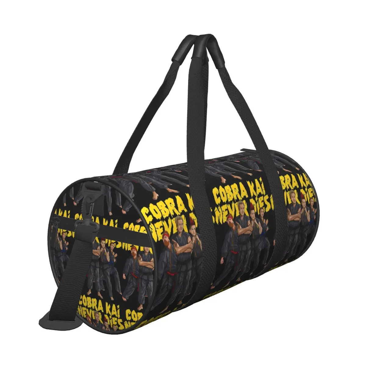 Cobra-bolsa de viaje de Taekwondo Kai para hombre, bolso deportivo grande, portátil, personalizado, para gimnasio, natación, novedad