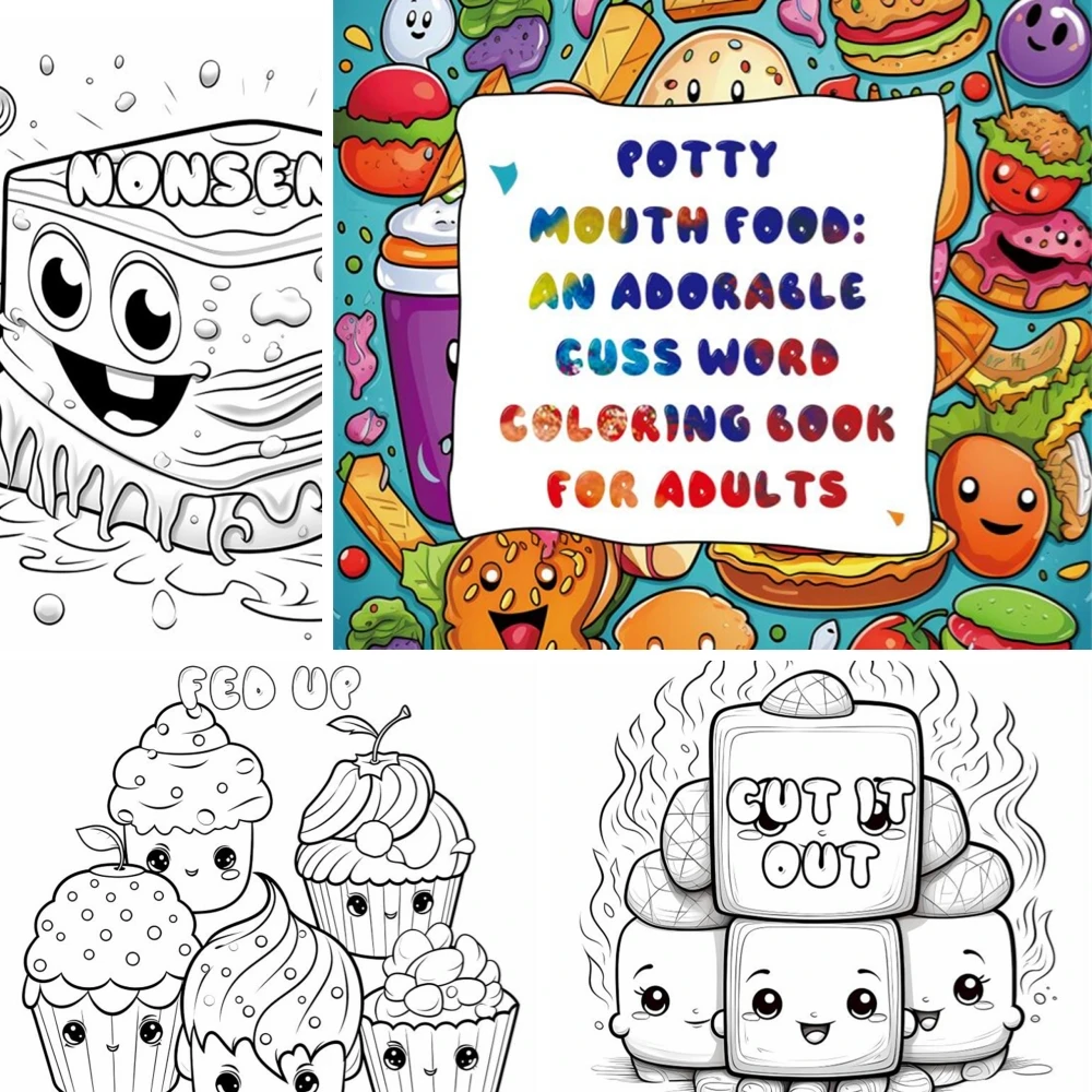1pc Art Coloring Book 22 Page Coloring Books Gift For Birthday Party Relieve Stress Kill Time Graffiti Painting Drawing Art Book