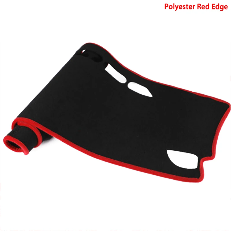 Taijs Fabriek 3 Kleuren Auto Pad Polyester Vezel Auto Dashboard Cover Voor Hyundai I20 2021-2024 Linksgestuurd