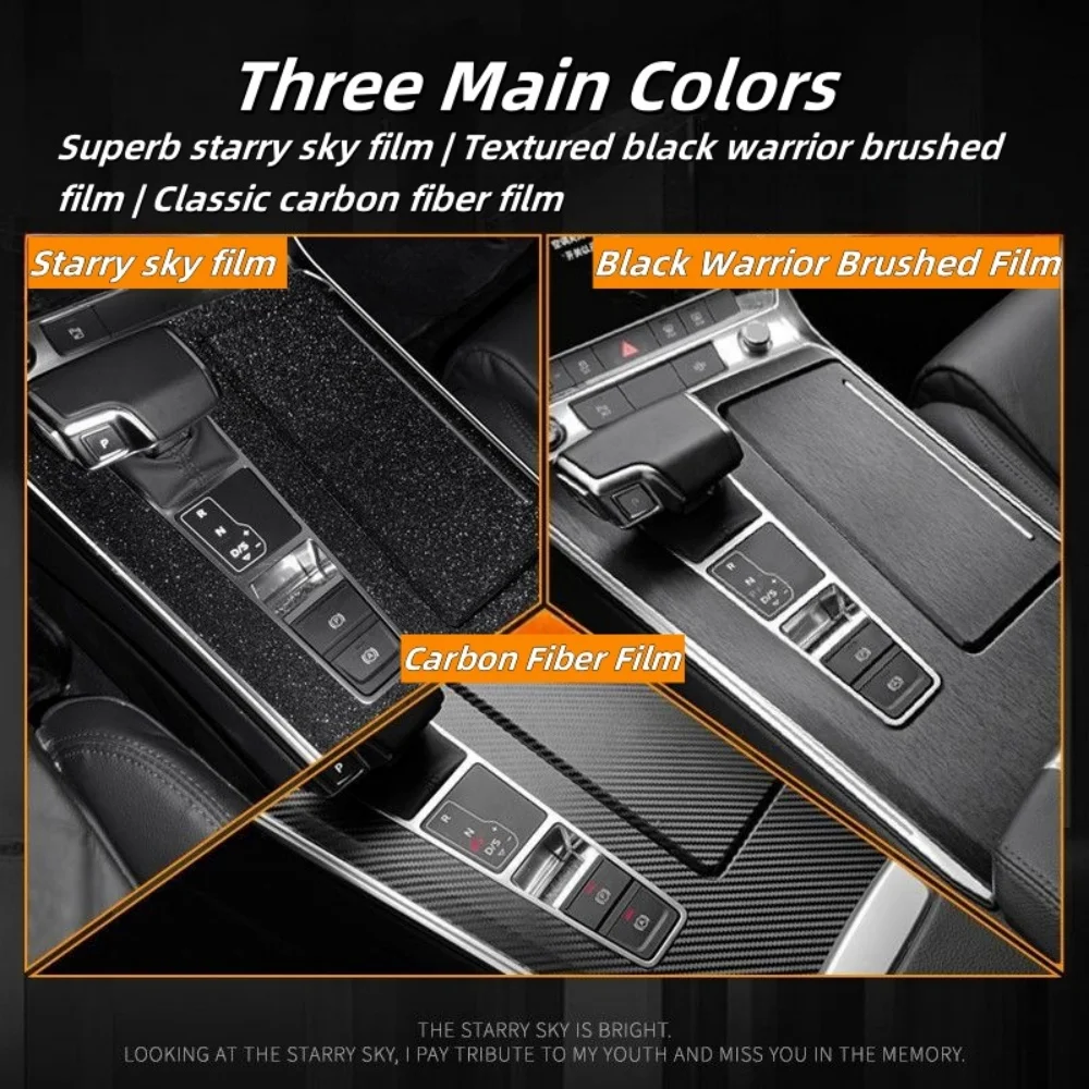 Starry Sky Film Interior Modification Central Control Instrument Screen Protective Film For Volkswagen VW Lamando L 2022-2024