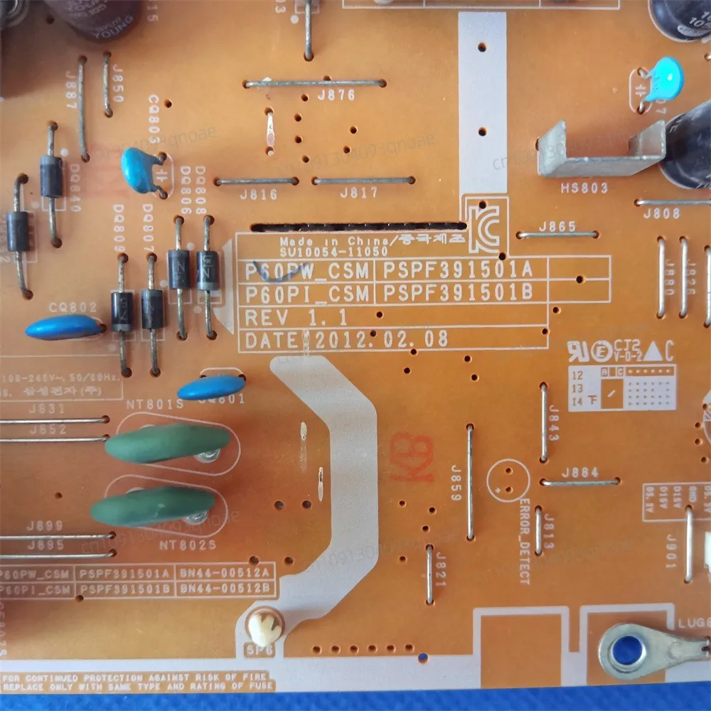 PS60E530A6R PS60E550D1J Power Board PSPF391501A BN44-00512A