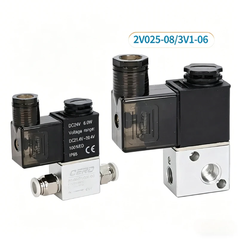 Vacuum solenoid valve pneumatic 3V1-06 normally closed two-position two-way negative pressure three-way air compressor valve