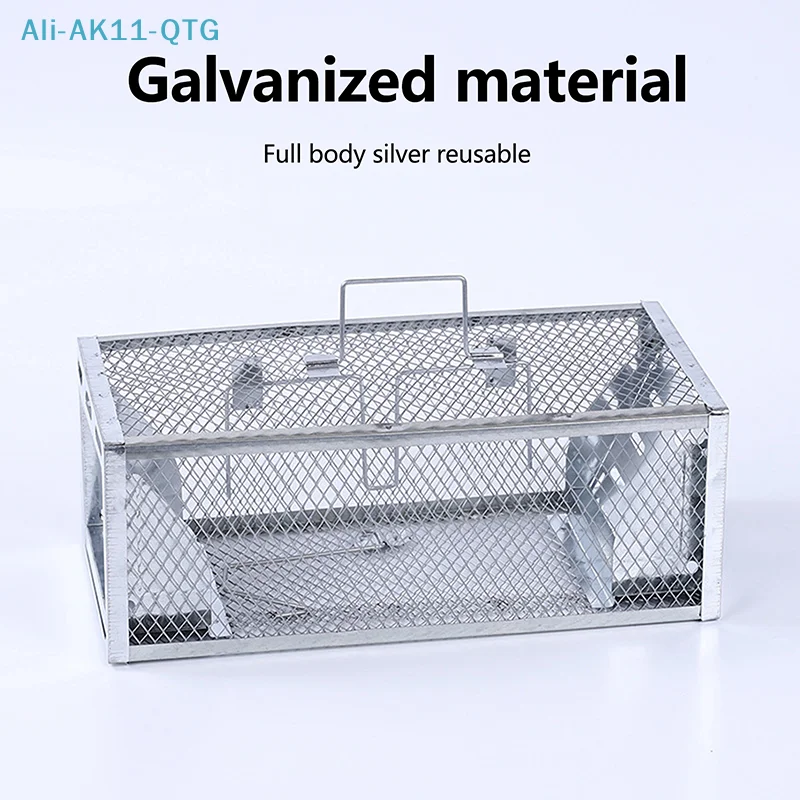 Hot! New Multi-Catch Rodent Mouse Trap Rat Trap Cage Pest Control All Mice And Rat Can Fit In Mice Rodent Catcher Rat Trap Cage