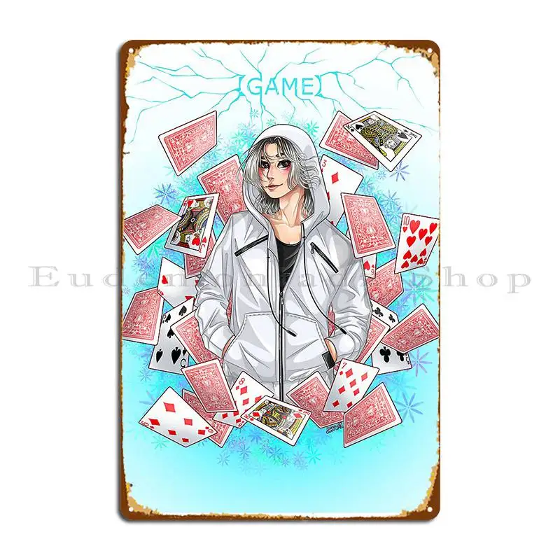 Chishiya Game Start Alice In Borderland Metal Sign Club Plaques Wall Decor printed Pub Alice In Borderland Tin Sign Poster