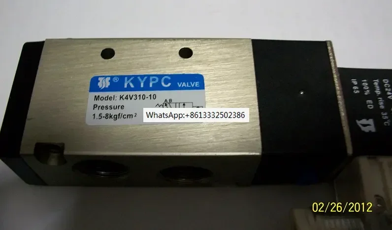 

Пневматический электромагнитный клапан KYPC с открытым исходным кодом K4V310-10