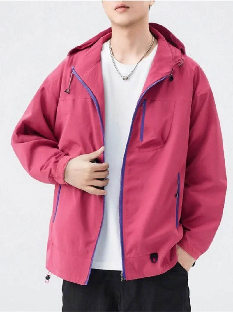 

2025 Новые весенние и осенние ветровки для занятий спортом на открытом воздухе для пар, тонкие и дышащие дизайнерские пальто для мужчин и женщин.