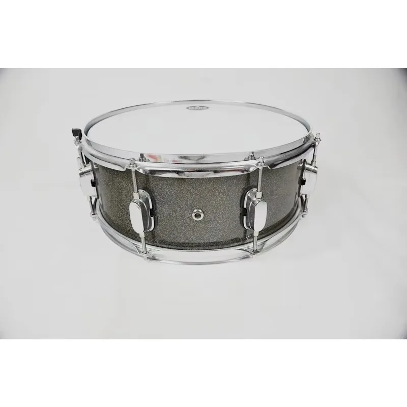

Hooqu Hot Selling 14-Inch Double Tone Big Snare Drum High Grade Stainless Steel Drum PVC Percussion Musical Instrument