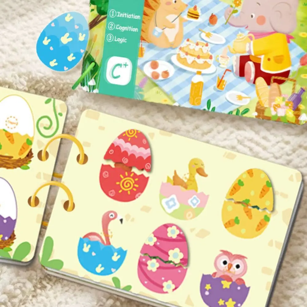 

Animals Tail Baby Cloth Book Parent-child Sound Paper Kids Cloth Book Interactive Cartoon Puzzle Cloth Book 0-36 Months Baby
