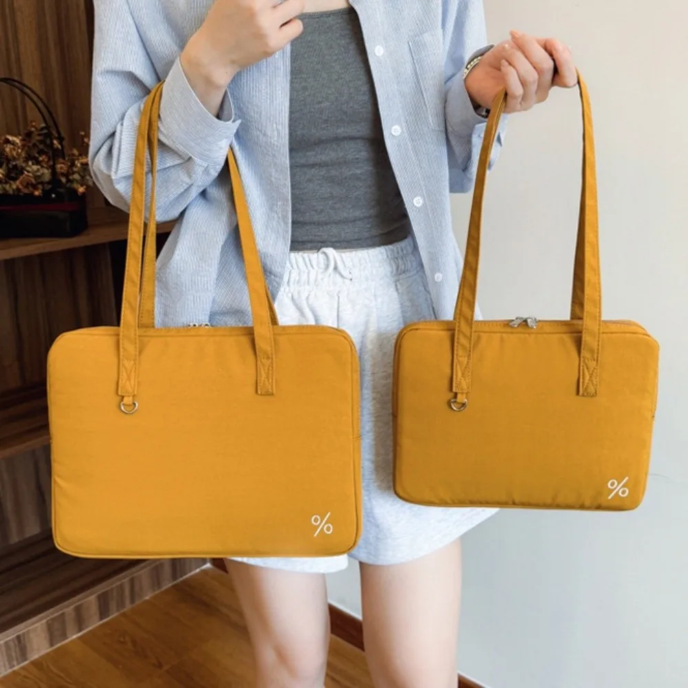 Laptop Cover Handle Style Laptop Sleeve Portable Simple Computer Handbag Lightweight Sweet Laptop Bags Daily Use