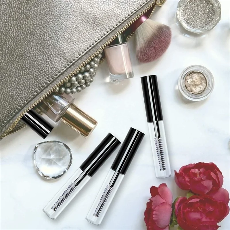 

AB15-10 шт., пустой тюбик для туши, 10 мл, пробная бутылка для дозирования глазури для губ, пустая бутылка для пластиковой жидкости для роста