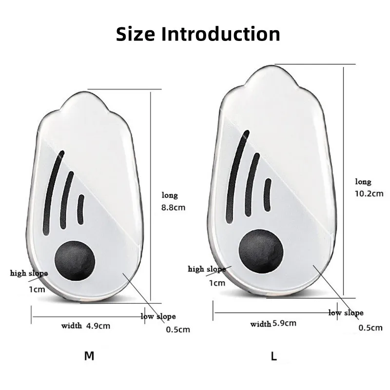 Solette ortopediche in Silicone per piedi O/X gamba tipo valgo Varus correzione fascite plantare soletta in Gel magnete massaggio cura dei piedi