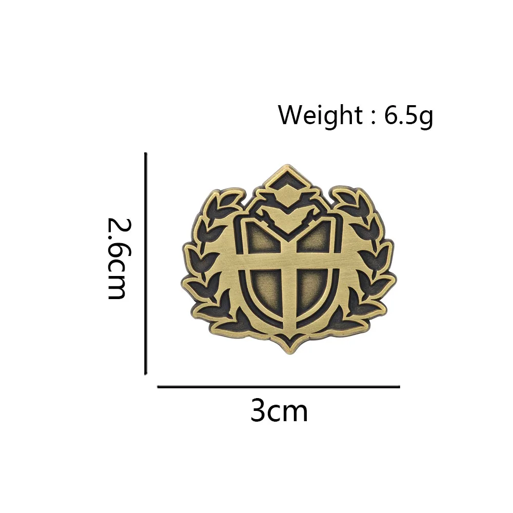 Azur Lane Sardegna Empire Enamel Pin Game Emblem Brooch Badge Lapel Pin Backpack Decor Collection Gift