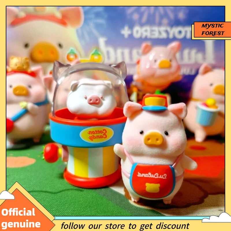 

Подлинная Lulu Piggy, красочная серия Paradise, натуральная слепая коробка, загадочная коробка, настольные украшения, домашний декор, настольная модель куклы