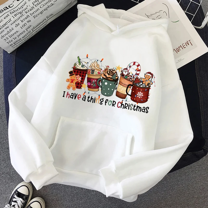 Disney Christmas Hoodie Cute Cartoon Fun Printed Sweatshirt Harajuku Women\'s Sweatshirt Autumn Street Casual Plus Size Clothing