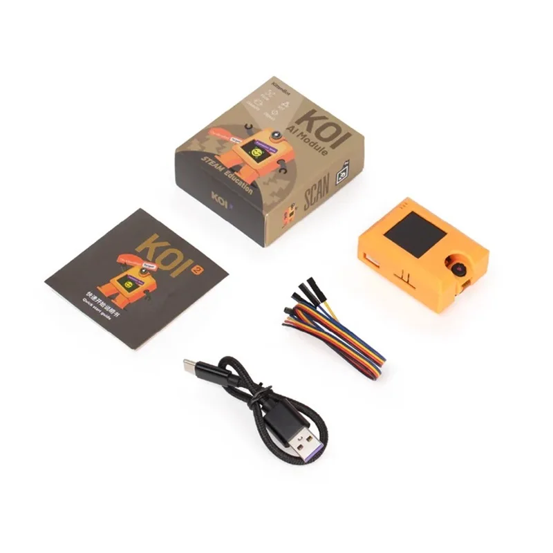 KittenBot KOI 2 Modul Kecerdasan Buatan K210, Kamera Flipable Untuk Pengenalan Visual