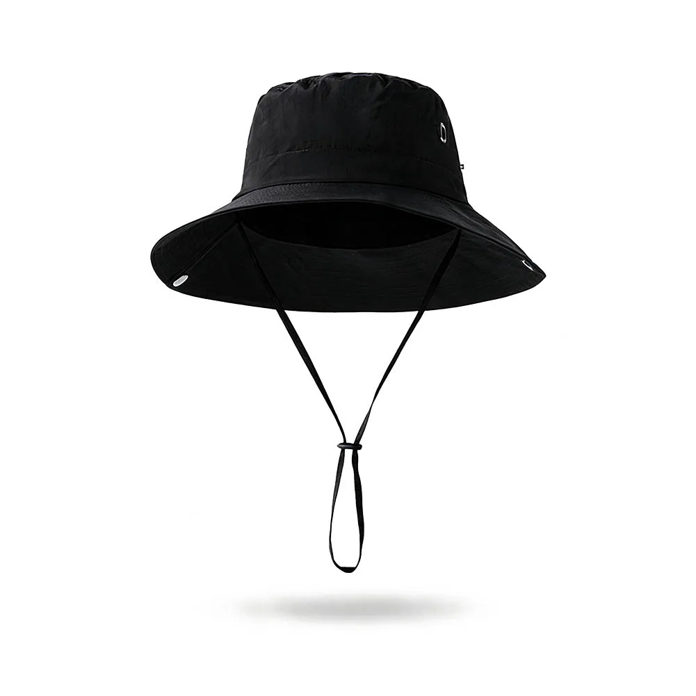 Quick Dry Outdoor Fisherman Hat Wide Brim Design for Sun Protection Suitable for Camping Hiking Fishing Travel