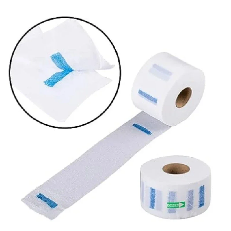 1 Roll Barber Neck Paper Disposable Muffler Paper Hair Cutting Accessory Collar Covering Hairdressing Tools Barber Accessory