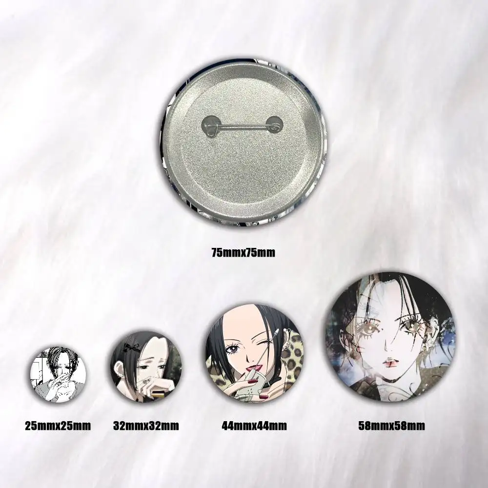 A-n-Nana O-Osakis Anime Round Badges, Brooches, Clothing Accessories, Birthday Gifts, Anime Conventions