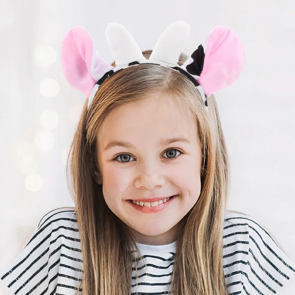 1Set Cow Costume Props Creative Design Stand Out in Crowd Perfect for Cosplay Stage Performance Party Gathering