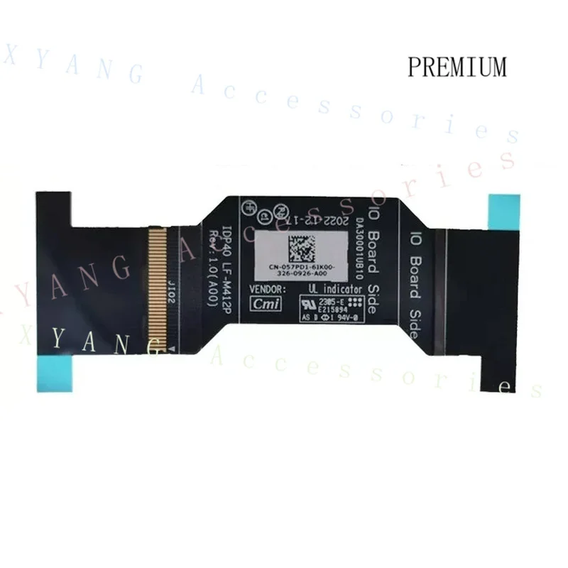 N+ IO Board Flex Cable IO Small Board Connection Wire LF-M412P DA30001UB10 57PD1 057PD1 For Dell Alienware X14 R2 IDP40