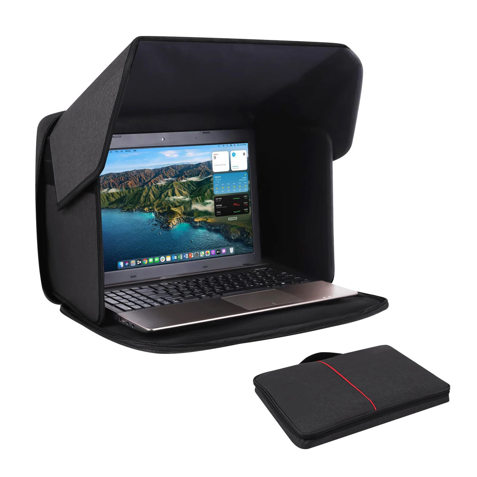 Portable Privacy Laptop Sun And Screen Guard For Outdoor Laptop Sunscreen Sunscreen Data Screen
