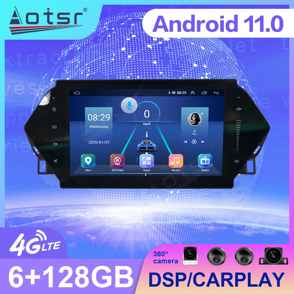 

6G 128G Android For Honda Acura MDX 2008-2015 Car Radio Wireless Carplay Multimedia Video Player Navigation Stereo GPS Head Unit