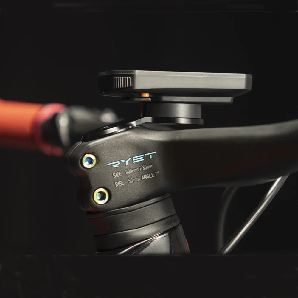 RYET Bicycle Integrated Handlebar Carbon Fiber Rise 800mm 7 Degrees XC Handlebar One-Piece Shaped MTB Flat Bar Stem Bike Parts