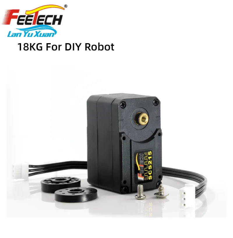 Smart Servo Motor SCS215 Drawing Robot 18KG Serial Control BUS Servo for Humanoid Robot/Smart Controller Arduinox Robot