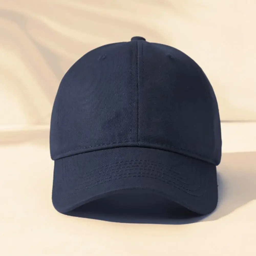 Adjustable Baseball Hat Unisex Solid Color Sunshade Cap Fashion Hard Top Design Outdoor Sportive Leisure Streetwear Style