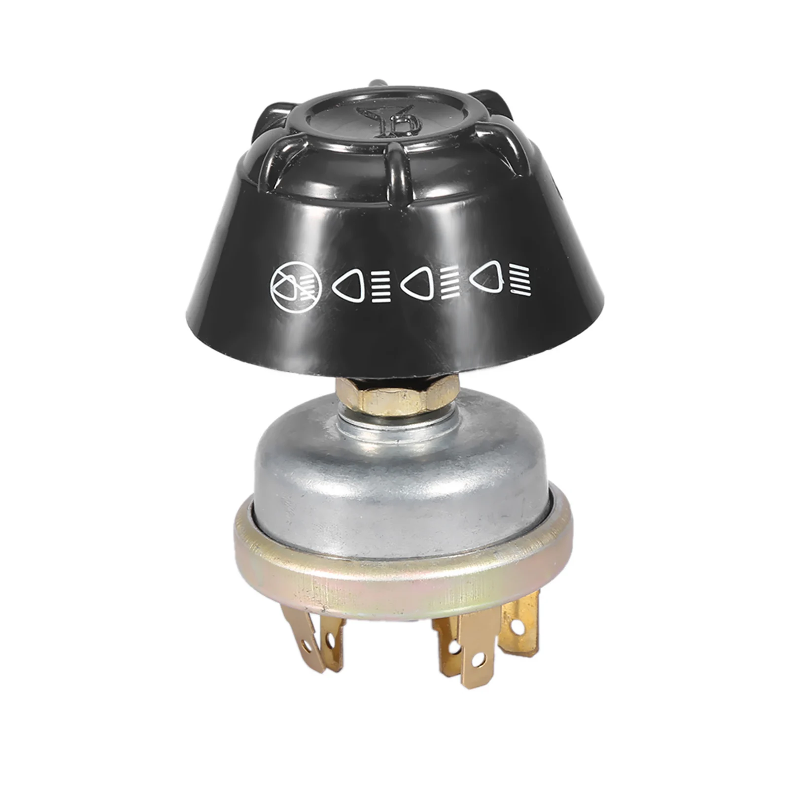 Pulsador de 12V, luz impermeable de 12V, pulsador de bocina de Metal para Massey Ferguson, pulsador de bocina de Tractor