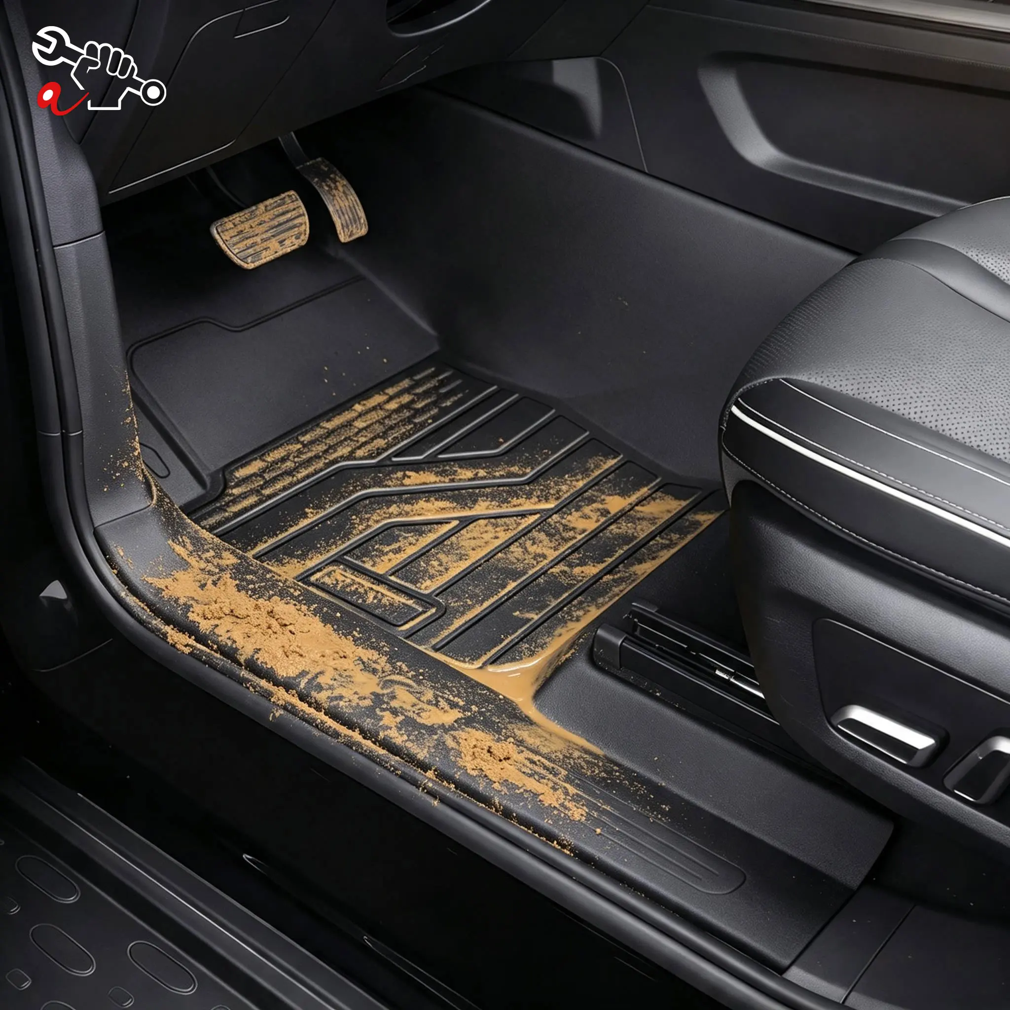 Left-Hand Drive Car Custom Fit Floor Mat For Tank 300 2021-2026 Wear-Resistant Floor Guard Protector Full Coverage Floor Liner