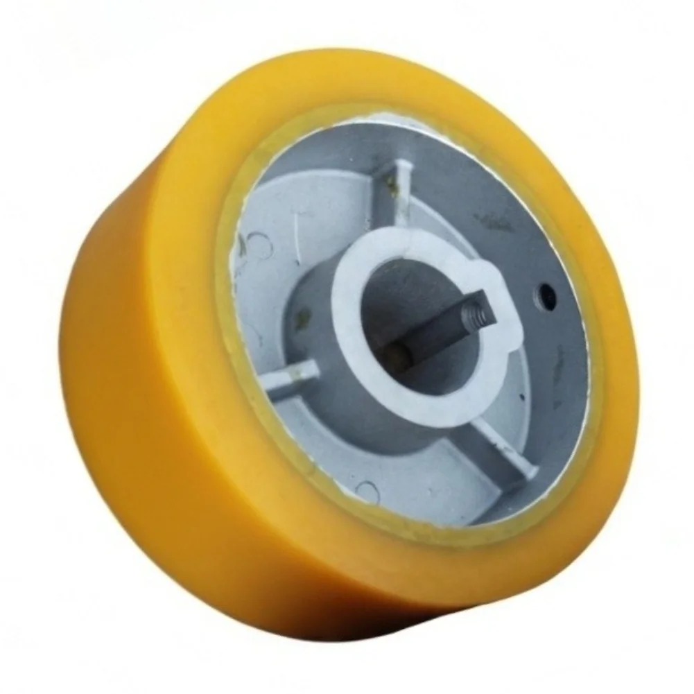 Feed Roller for Planing Machines Four-Sided Pressure Wheel Compatible with 120x30x50mm Specifications and Standard Keyways