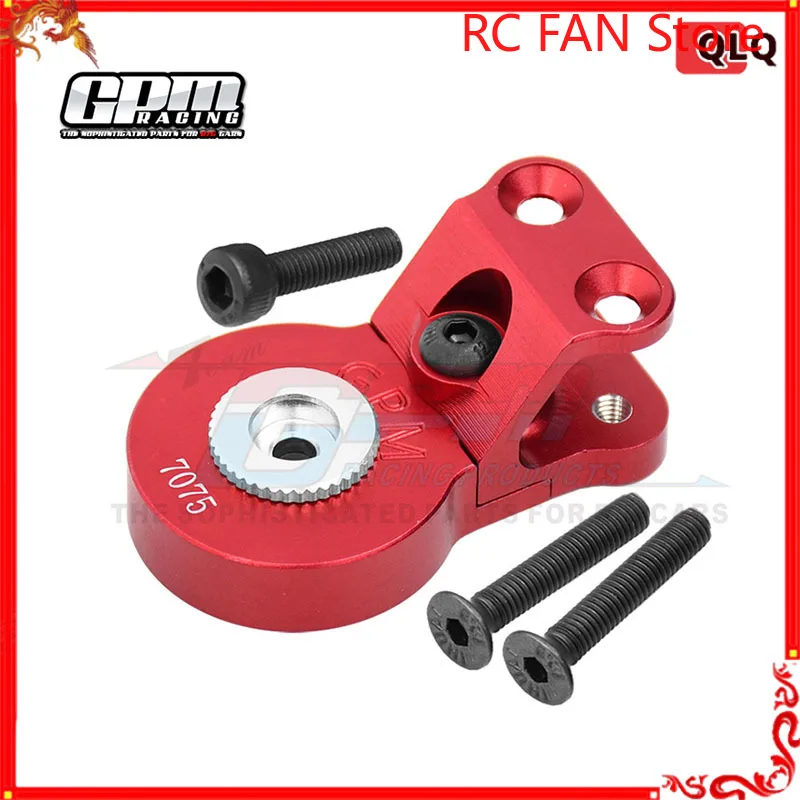 GPM Aluminum 7075 Servo Saver Steering 23T/25T W. Built-In Spring For ARRMA 1/10 Gorgon ARA340192 RC