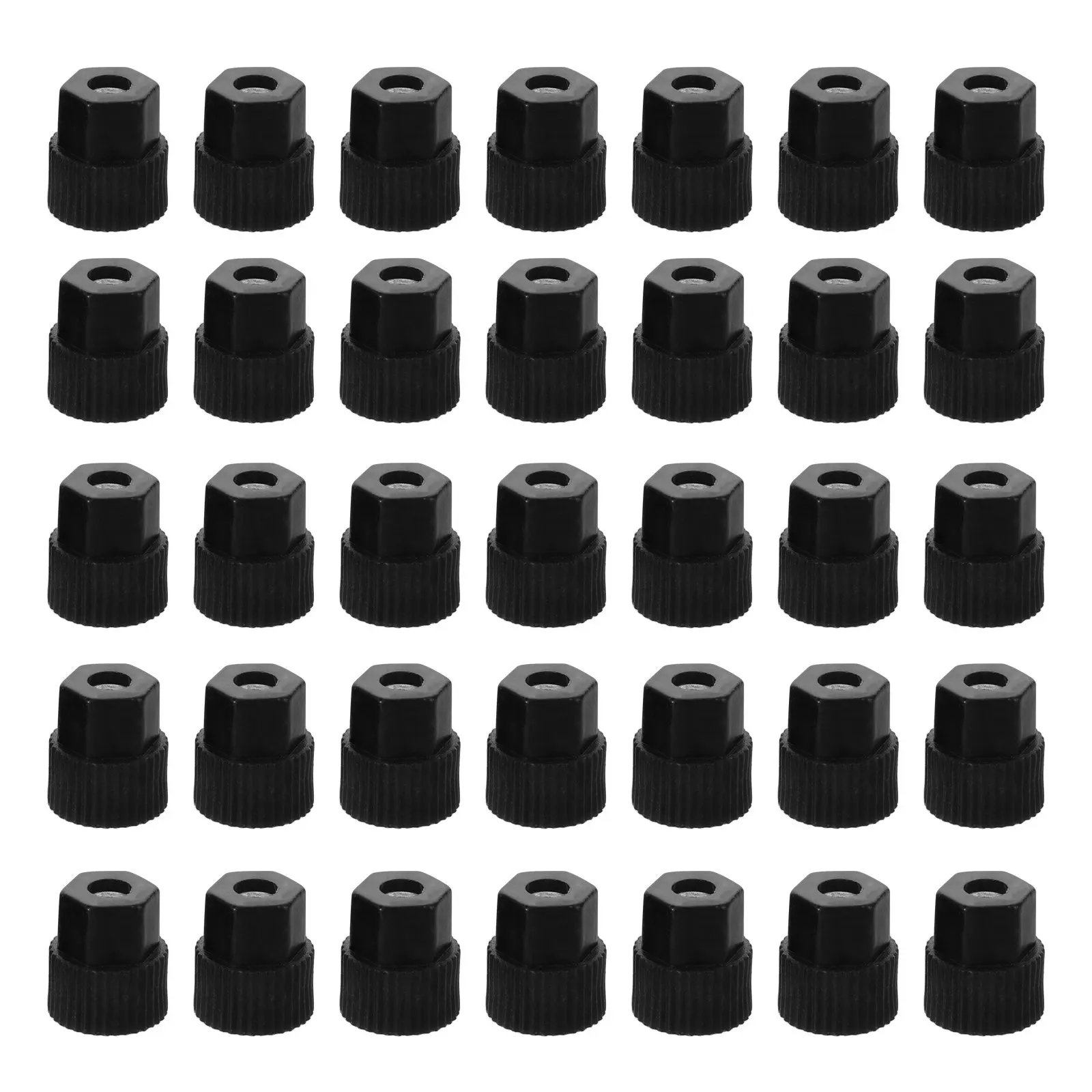 40Pcs Wire Connector Caps Binding Post Terminal Nuts Plastic Insulated Wiring Terminal Cap for Physics Lab Lamp Socket