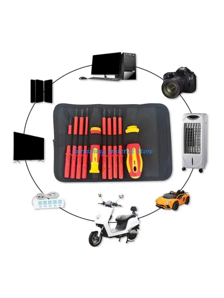 

Y5GD Insulated Electrician Screwdriver Set Screwdriver Set Tool for Home Use