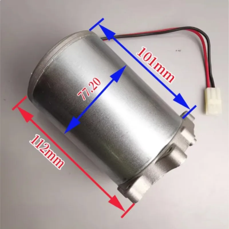 24V Permanent Magnet DC Motor Hand Cranked Generator Set, High-power Low-speed Motor Experimental Power Generation