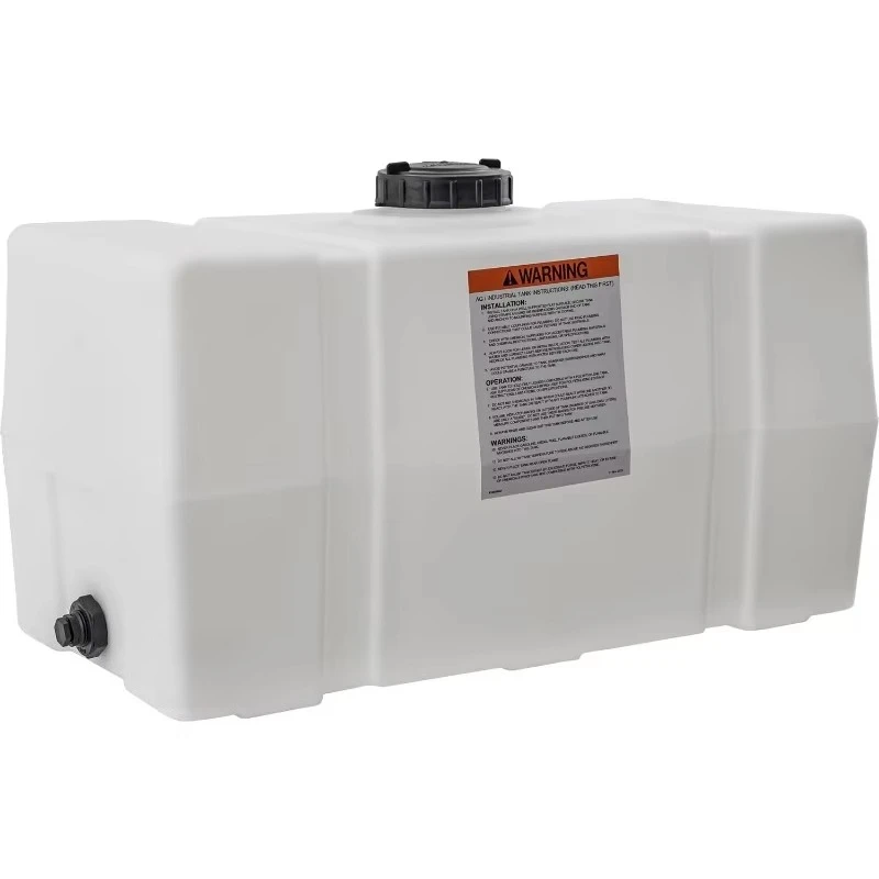 عرض ساخن، خزان مياه مربع، 50 جالون، صنع في الولايات المتحدة الأمريكية، خزان بولي للمياه والسوائل غير القابلة للاشتعال #2