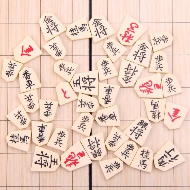 652F المغناطيسي اليابان الشطرنج طوي اليابانية شوغي لعبة مجلس لعبة لعبة ذكاء #5