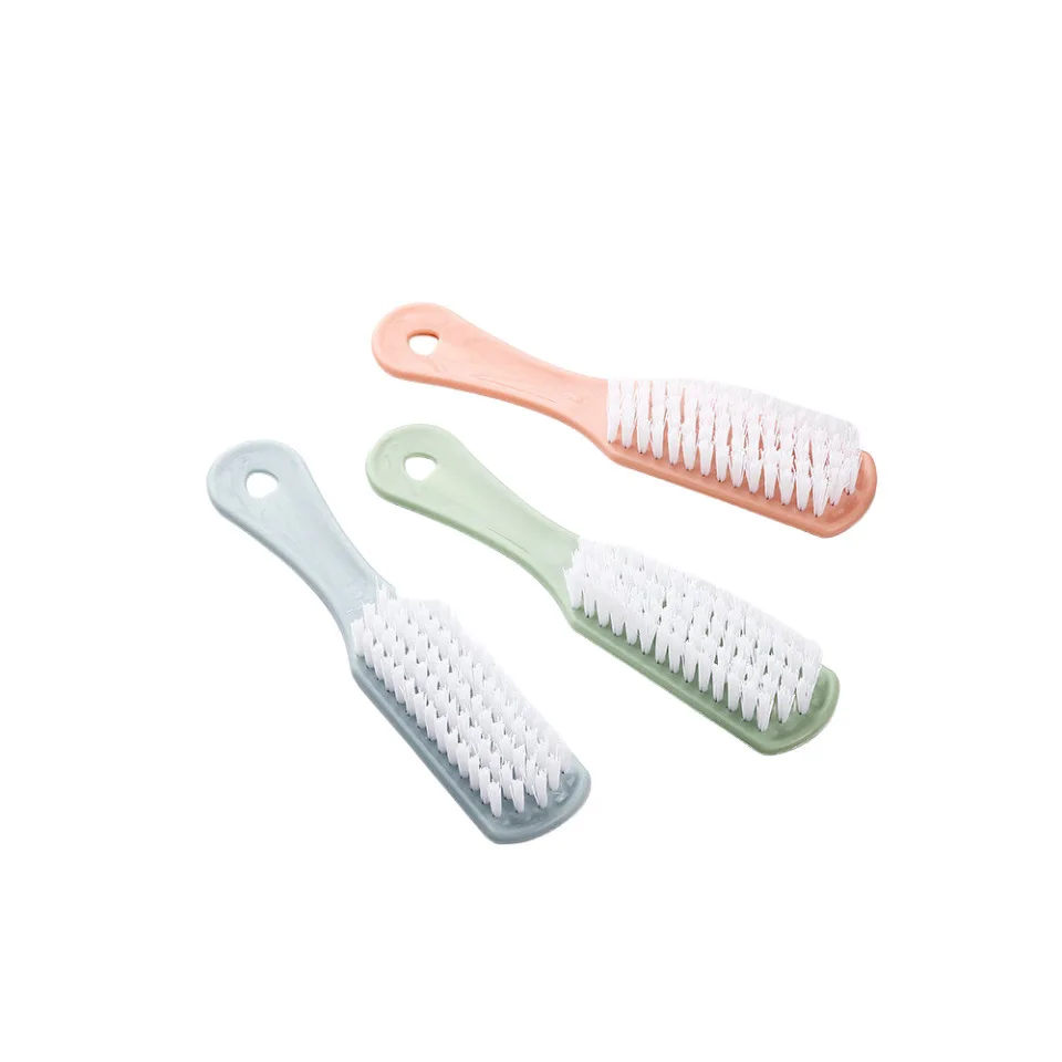 Household cleaning multifunctional nano shoe washing long handle dust removal clothes brush plastic hard brush