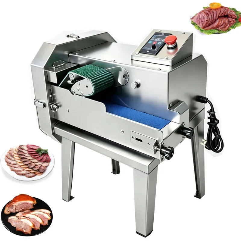 Beef Tripe Slicer Commercial Smoked Bacon Pig Skin Pickled Bamboo Shoots Slicer Intestine Beef Tendon Slicer