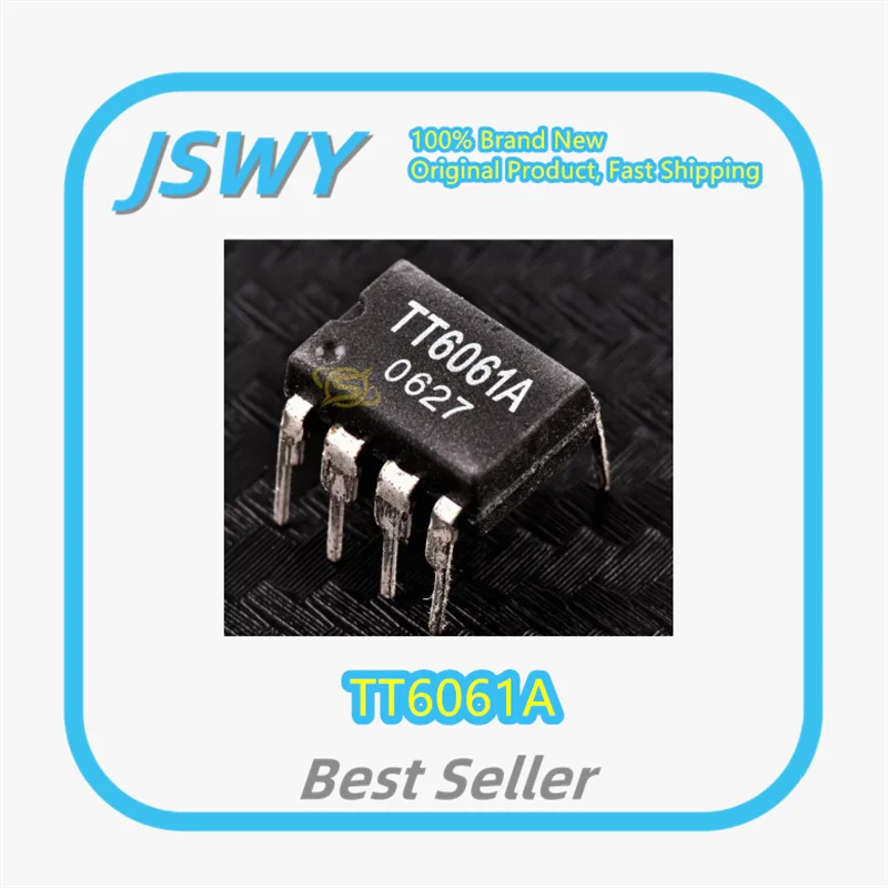 (10/50 Pieces) TT6061A TT6061 DIP-8 Touch Dimming Energy-Saving Lamp Circuit Chip - Brand New Original Bestselling Electronics