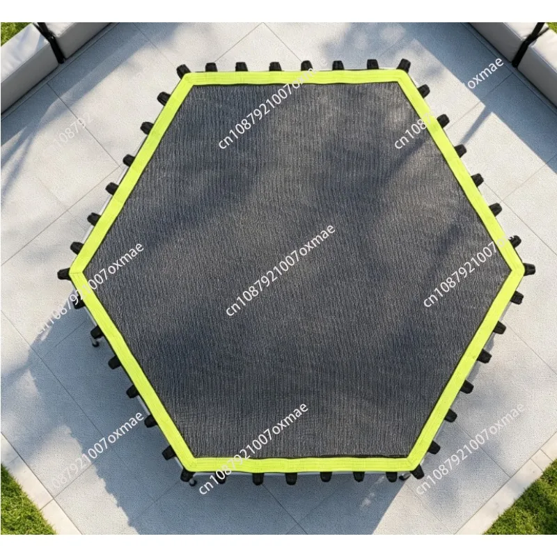 Waterproof Round Trampoline Replacement Jump Mat with Elastic Ropes, Fit 40 & 50 Inch Mini Trampoline