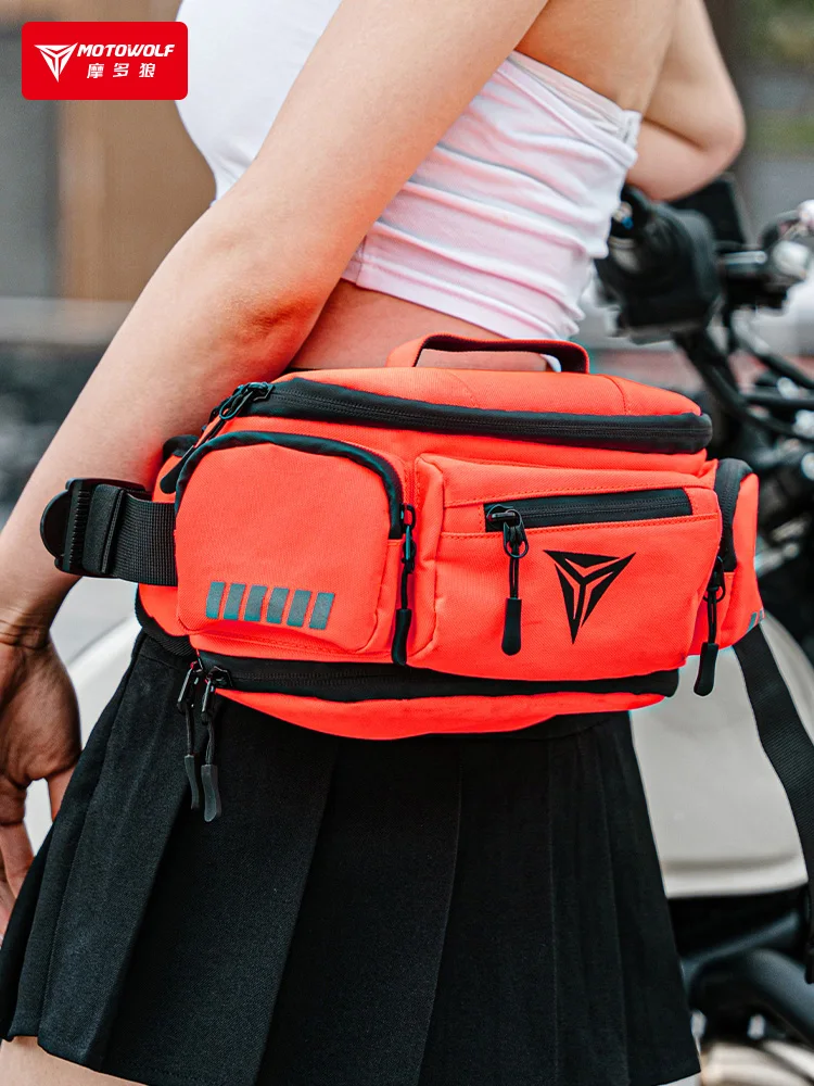 Motorbike Long-distance Motorbike Travelling Leisure Waterproof Crossbody Bag Cycling Motorcycle Commuter Casual Crossbody Bag