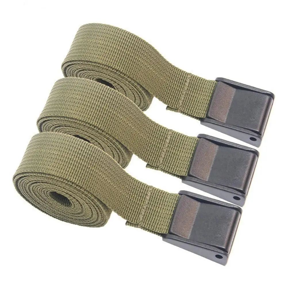 

3 Pcs Luggage Strap Lashing Belt Ratchet Lace Straps Tie down Camping Pp Webbing Fastening Trunk