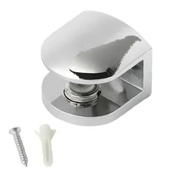 Glass Shelf Modern Moistureproof Cabinet Display Case Clamp Hardware