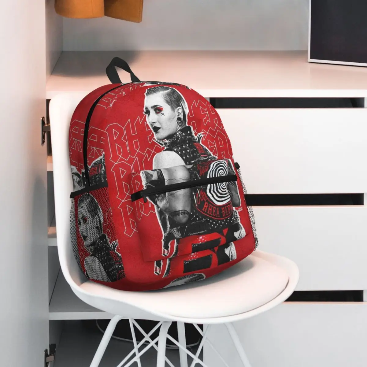 

Rhea Ripley студенческий рюкзак школьная сумка походный дорожный рюкзак для мужчин и женщин модный рюкзак сумки на плечо